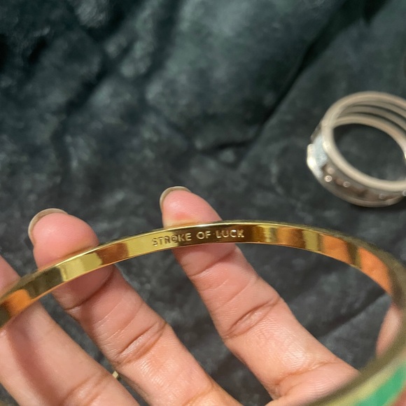 COPY - Kate spade green and gold bangle stroke of luck - Picture 4 of 7